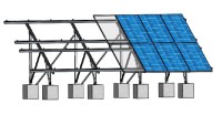 Aluminum Roof Top Mounting Structure